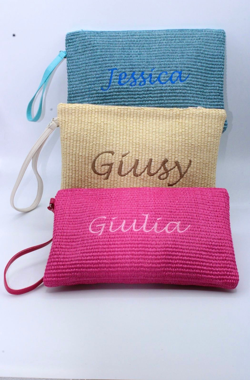 Pochette Personalizzate in Rafia