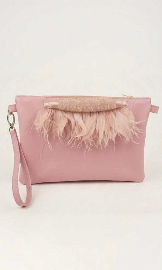 Pochette Rosa Piume