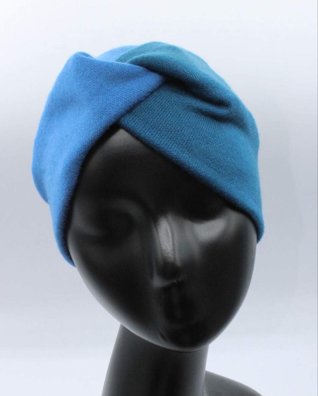 Fascia Bicolore Celeste