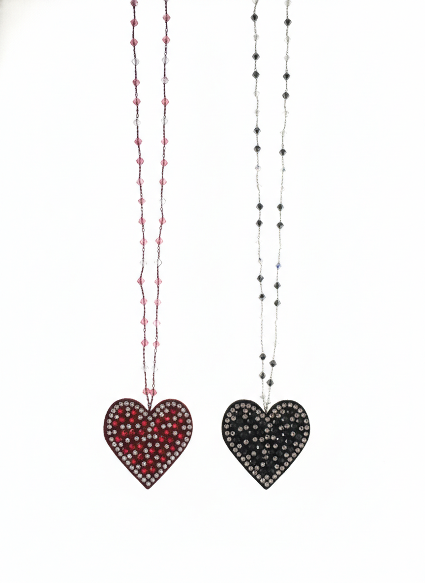 Collane Cuore Strass