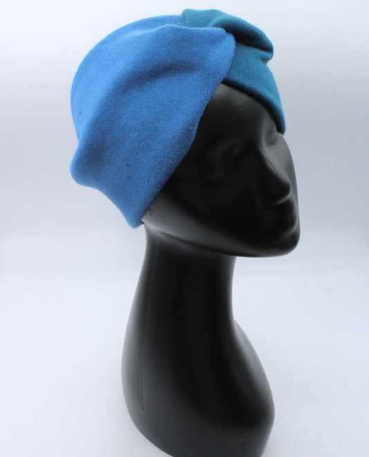 Fascia Bicolore Celeste