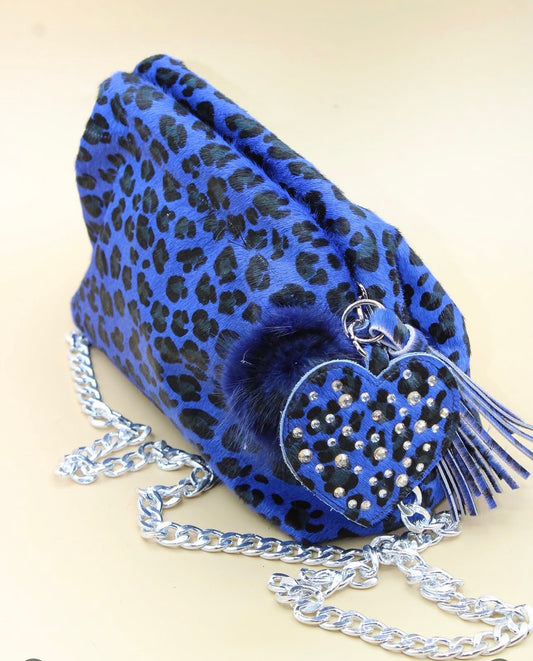 Bag Blu Leopard