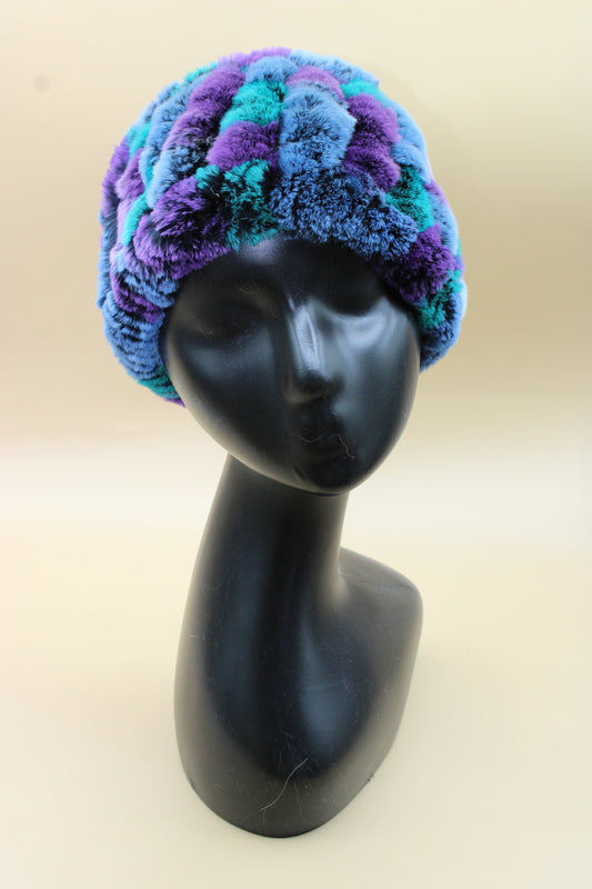 Fascia in pelliccia Colorata