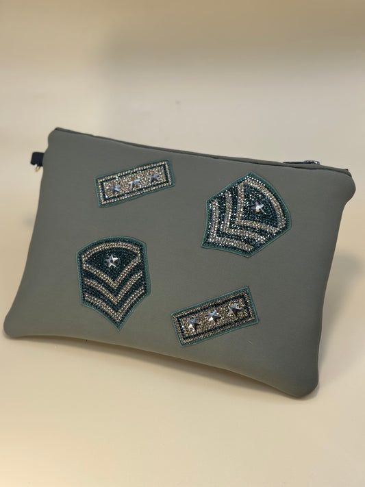 Pochette Militare Verde